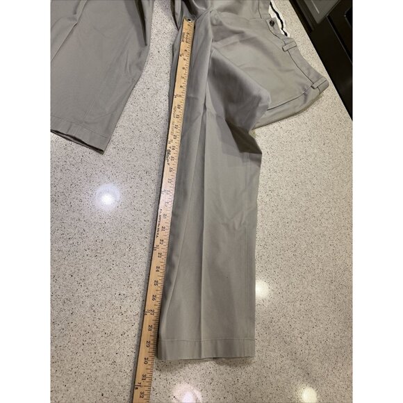 Brooks Brothers Pants Mens 38x30 Khaki Flat Front Advantage Chino Clark - Picture 2 of 6